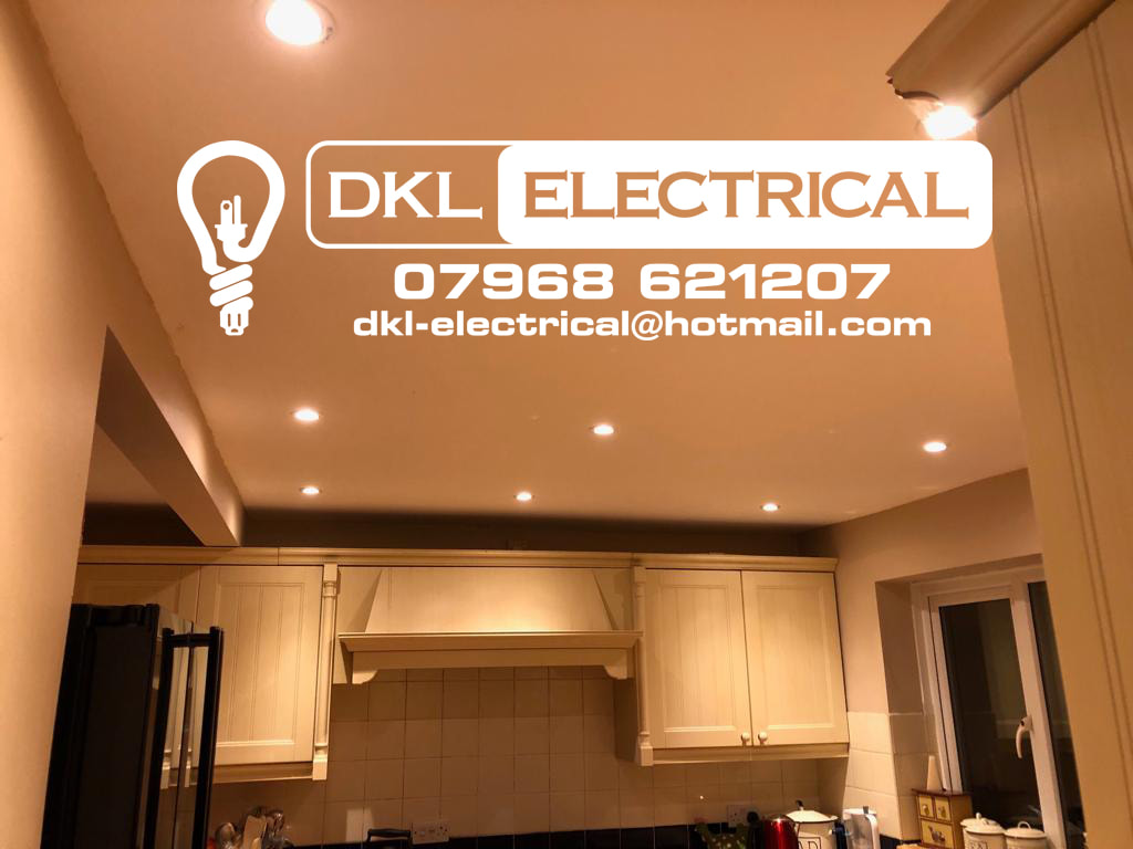 qualified electrician stourport KITCHENS dklelectrical